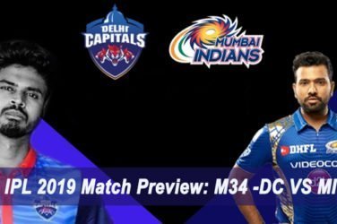 IPL 2019 Match Preview M34 -DC VS MI