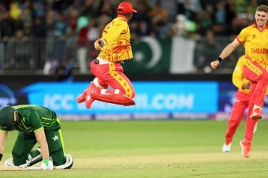 Zimbabwe stun Pakistan by one run