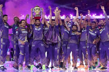 Kolkata lift IPL 2024 trophy