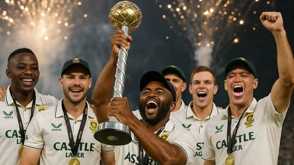 South Africa ends their 27-year ICC Title